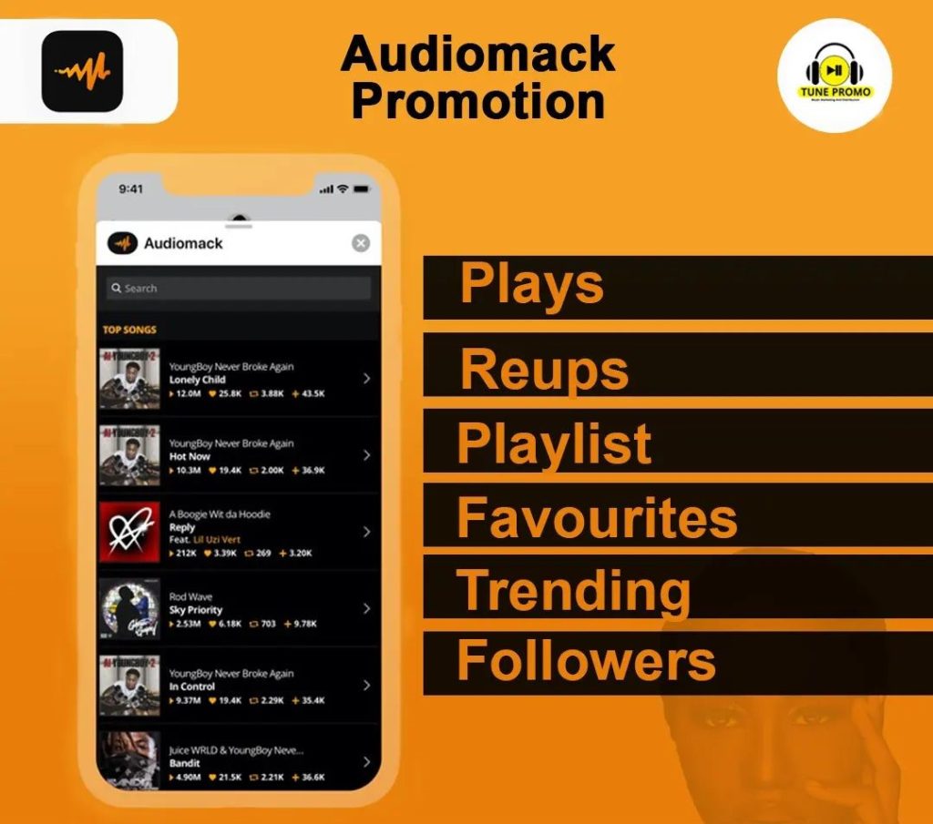 get audiomack promotion in Ghana, Nigeria